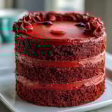Betty Boop Cake decorated with glossy black fondant hair, bright white eyes, and playful red lips on a cake board.