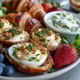 Easter Brunch Board Deviled Eggs