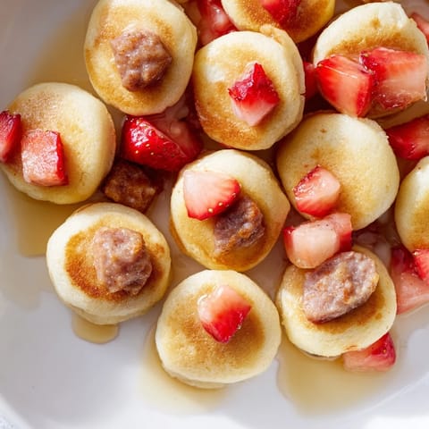 Fluffy Pancake Bites