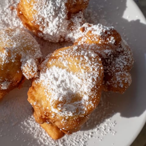 Light airy Italian fried dough