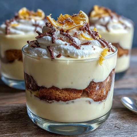 Homemade Limoncello Tiramisu Cups