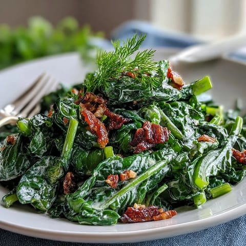 Spring green salad with honey mustard and almonds in a white bowl, topped with toasted nuts and fresh herbs for a vibrant, crisp dish.