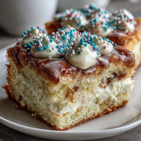 Fluffy vanilla sheet cake topped with creamy buttercream and festive graduation sprinkles, perfect for Class of 2026 celebrations.  