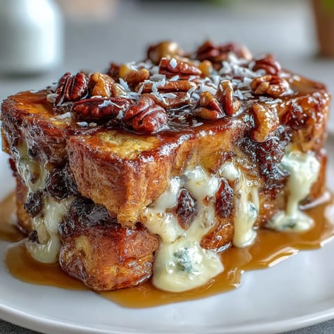 Layers of Capirotada Mexicana feature crunchy nuts, dried fruit, and a fragrant cinnamon syrup, baked to golden perfection.