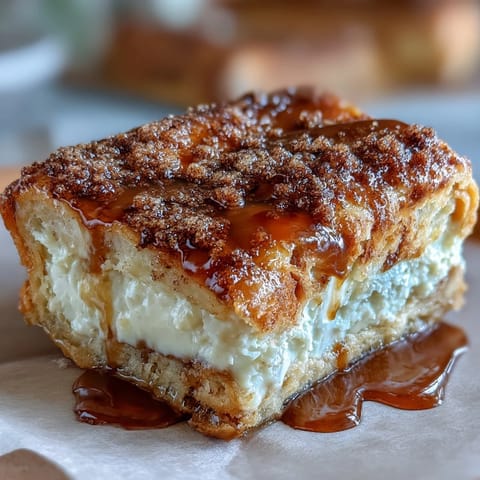 Delicious Easy Cinco de Mayo Sopapilla Cheesecake Bars cooling in pan.