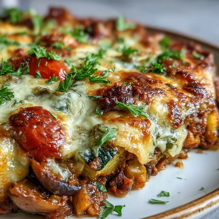 Served alongside a green salad and crusty bread, this wholesome Green Lentil and Vegetable Casserole makes a perfect vegetarian dinner.