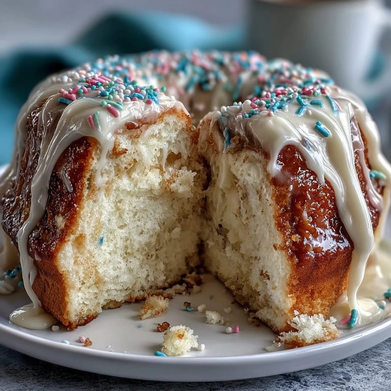 Classic vanilla sheet cake layered with rich buttercream frosting and graduation-themed sprinkles, ready for serving.